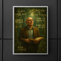 Alexander Grothendieck in forest of equations poster 5