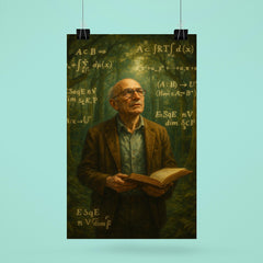 Alexander Grothendieck in forest of equations poster 6