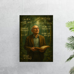 Alexander Grothendieck in forest of equations poster 7