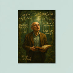 Alexander Grothendieck in forest of equations poster 8