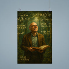 Alexander Grothendieck in forest of equations poster 9