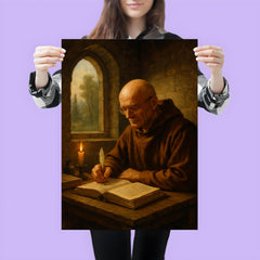 Alexander Grothendieck in monastic solitude poster 3
