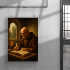 Alexander Grothendieck in monastic solitude poster 4