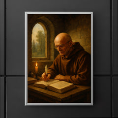 Alexander Grothendieck in monastic solitude poster 5