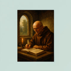 Alexander Grothendieck in monastic solitude poster 8