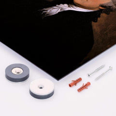 Alexander Hamilton by John Trumbull metal print mockup