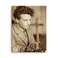 Alexander Ilyin-Genevsky canvas print on a plain backdrop in size 18"x24".