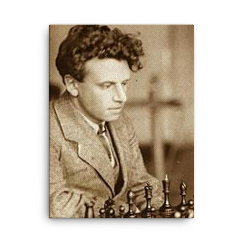 Alexander Ilyin-Genevsky canvas print on a plain backdrop in size 18