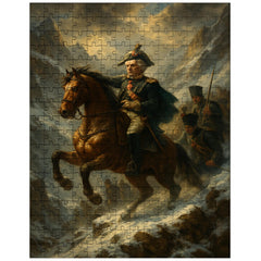 Alexander Suvorov crossing the Alps jigsaw puzzle