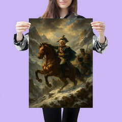 Alexander Suvorov crossing the Alps poster 3