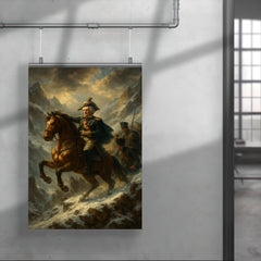 Alexander Suvorov crossing the Alps poster 4