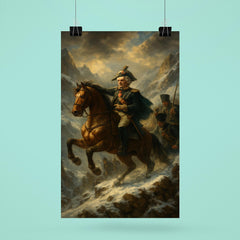 Alexander Suvorov crossing the Alps poster 6