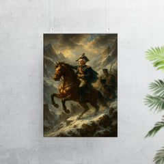 Alexander Suvorov crossing the Alps poster 7