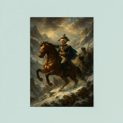 Alexander Suvorov crossing the Alps poster 8