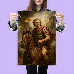 Alexander the Great and Bucephalus at the Siege of Tyre poster 3
