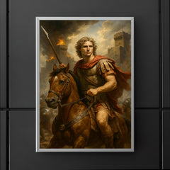 Alexander the Great and Bucephalus at the Siege of Tyre poster 5