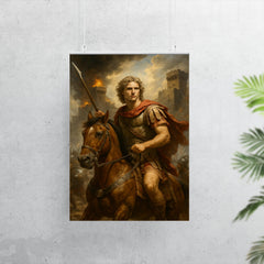 Alexander the Great and Bucephalus at the Siege of Tyre poster 7