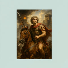 Alexander the Great and Bucephalus at the Siege of Tyre poster 8