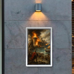 Alexander the Great at the Siege of Tyre poster 2