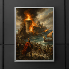 Alexander the Great at the Siege of Tyre poster 5