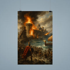 Alexander the Great at the Siege of Tyre poster 9