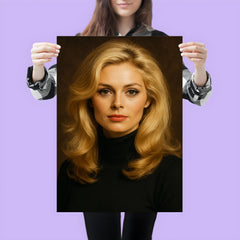 Alexandra Bastedo portrait poster 3