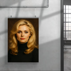 Alexandra Bastedo portrait poster 4