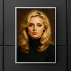 Alexandra Bastedo portrait poster 5