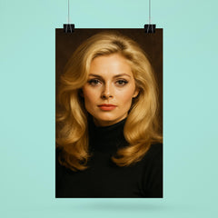 Alexandra Bastedo portrait poster 6