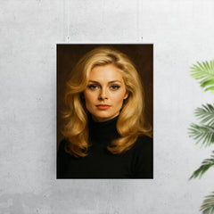 Alexandra Bastedo portrait poster 7