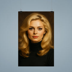 Alexandra Bastedo portrait poster 9