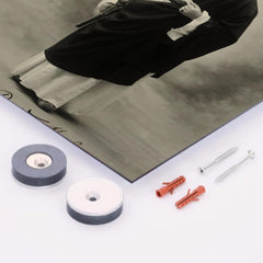 Alexandra David-Néel metal print mockup