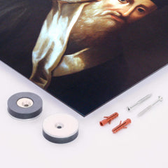 Alexandre de Rhodes metal print mockup