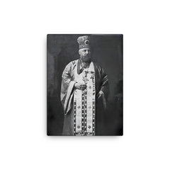 Alexis Toth canvas print on a plain backdrop in size 12"x16".