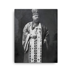 Alexis Toth canvas print on a plain backdrop in size 16"x20".