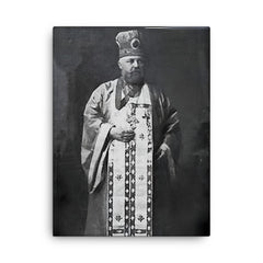 Alexis Toth canvas print on a plain backdrop in size 18"x24".