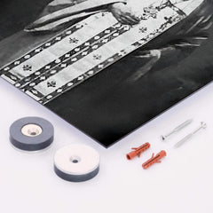 Alexis Toth metal print mockup