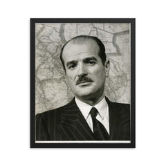 Alfonso Gumucio Reyes framed print on a plain backdrop in size 16"x20".