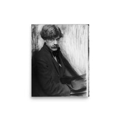 Alfred Stieglitz poster on a plain backdrop in size 8"x10".