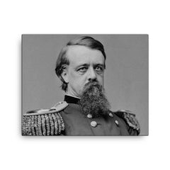 Alfred Terry canvas print on a plain backdrop in size 16"x20".