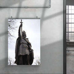 Alfred the Great by Hamo Thornycroft poster 4