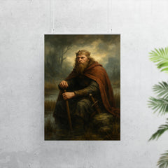 Alfred the Great in marsh exile poster 7