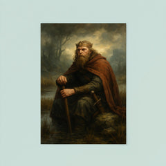 Alfred the Great in marsh exile poster 8