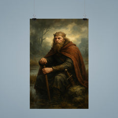 Alfred the Great in marsh exile poster 9