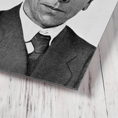 Alfred Wegener metal print mockup