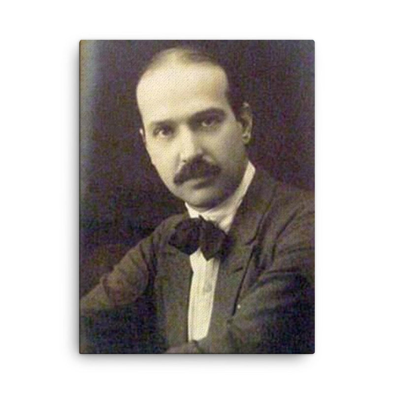 Alfredo Guttero canvas print on a plain backdrop in size 18