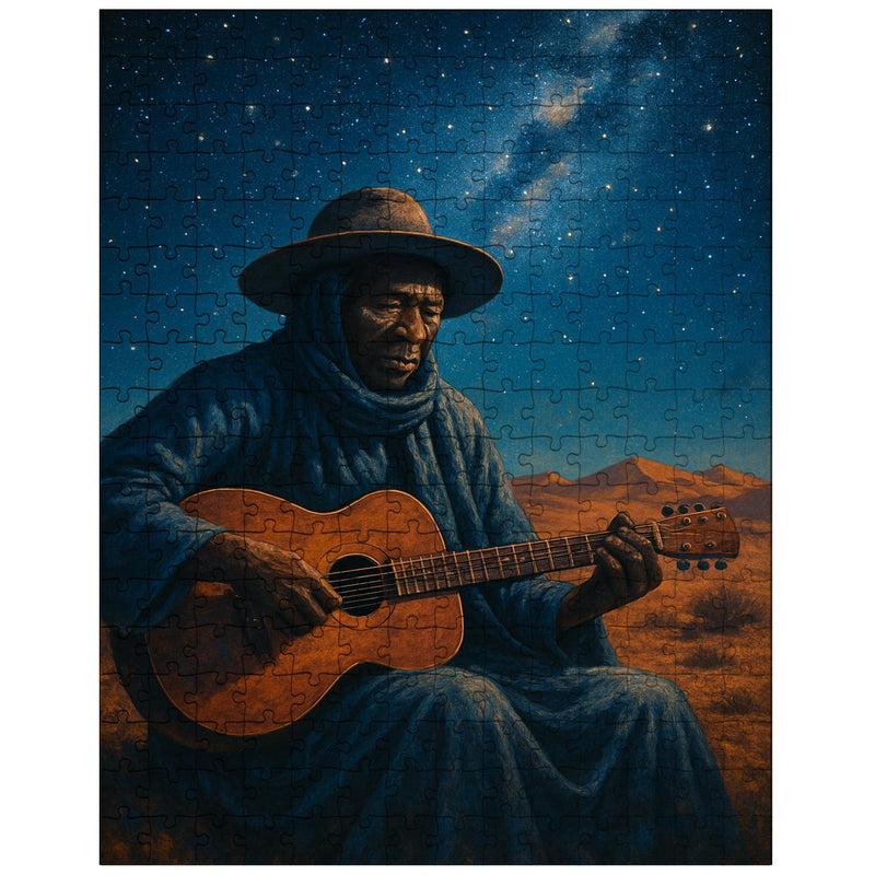 Ali Farka Touré under Saharan stars jigsaw puzzle