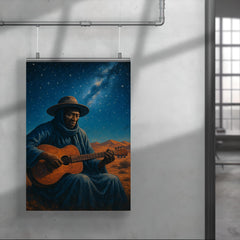 Ali Farka Touré under Saharan stars poster 4