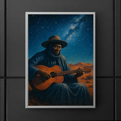 Ali Farka Touré under Saharan stars poster 5