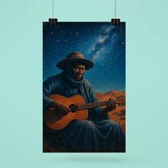 Ali Farka Touré under Saharan stars poster 6